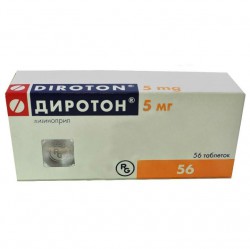 Диротон табл. 5 мг 56 шт.
