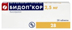БИДОП КОР табл. 2.5 мг 28 шт.