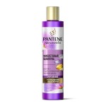 Шампунь для волос, Pantene Pro-v (Пантин про ви) 225 мл Мираклс фиолетовый устранение желтизны укрепление биотин гидролизованный протеин шелка