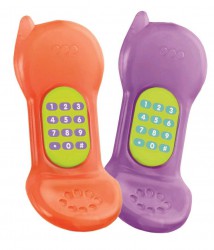 Прорезыватель-игрушка с водой Курносики Телефон