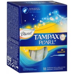 Тампоны Tampax Дискрит Перл регуляр с аппликатором 18 шт.