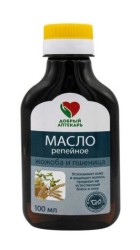 Масло для волос Добрый Аптекарь питательное репейное с пшеницей и жожоба 100 мл