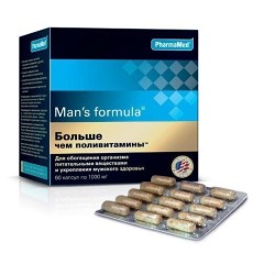 Мен'с формула больше чем поливитамины 60 шт. капс. 1 г