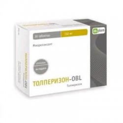 Толперизон-OBL табл. п/о пленочной 150 мг 30 шт.